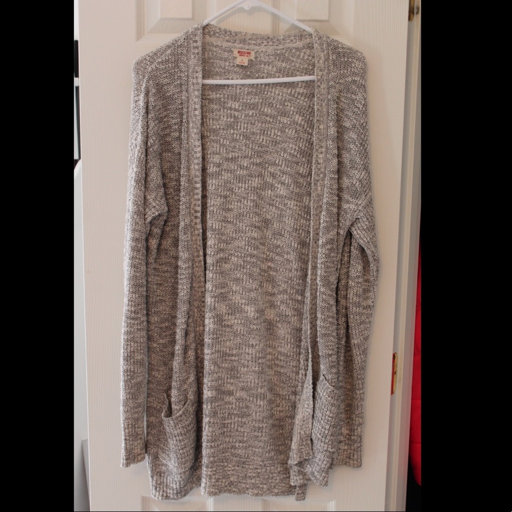Mossimo Gray Cardigan